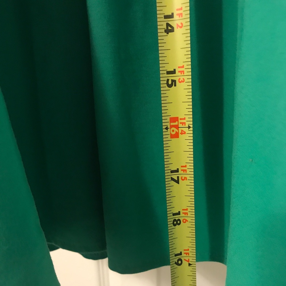 ASOS Curve Green Skater Skirt - Picture 5 of 5